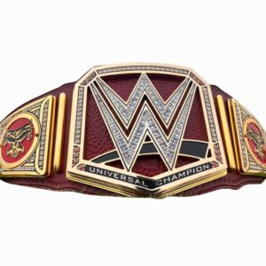 Lasani WWE Red Universal Championship Title Belt