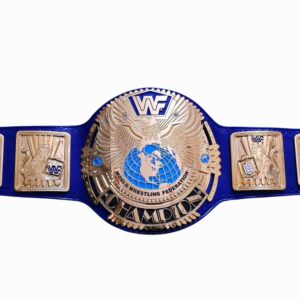 Lasani WWF Big Eagle Block Logo Championship Belt