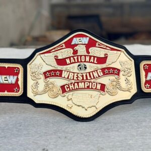 LASANI AEW NATIONAL CHAMPIONSHIP TITLE BELT